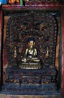The image of Buddha Shakyamuni
