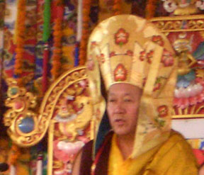 HIs Holiness the Drikung Chetsang