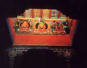 Wall Painting of Buddhas